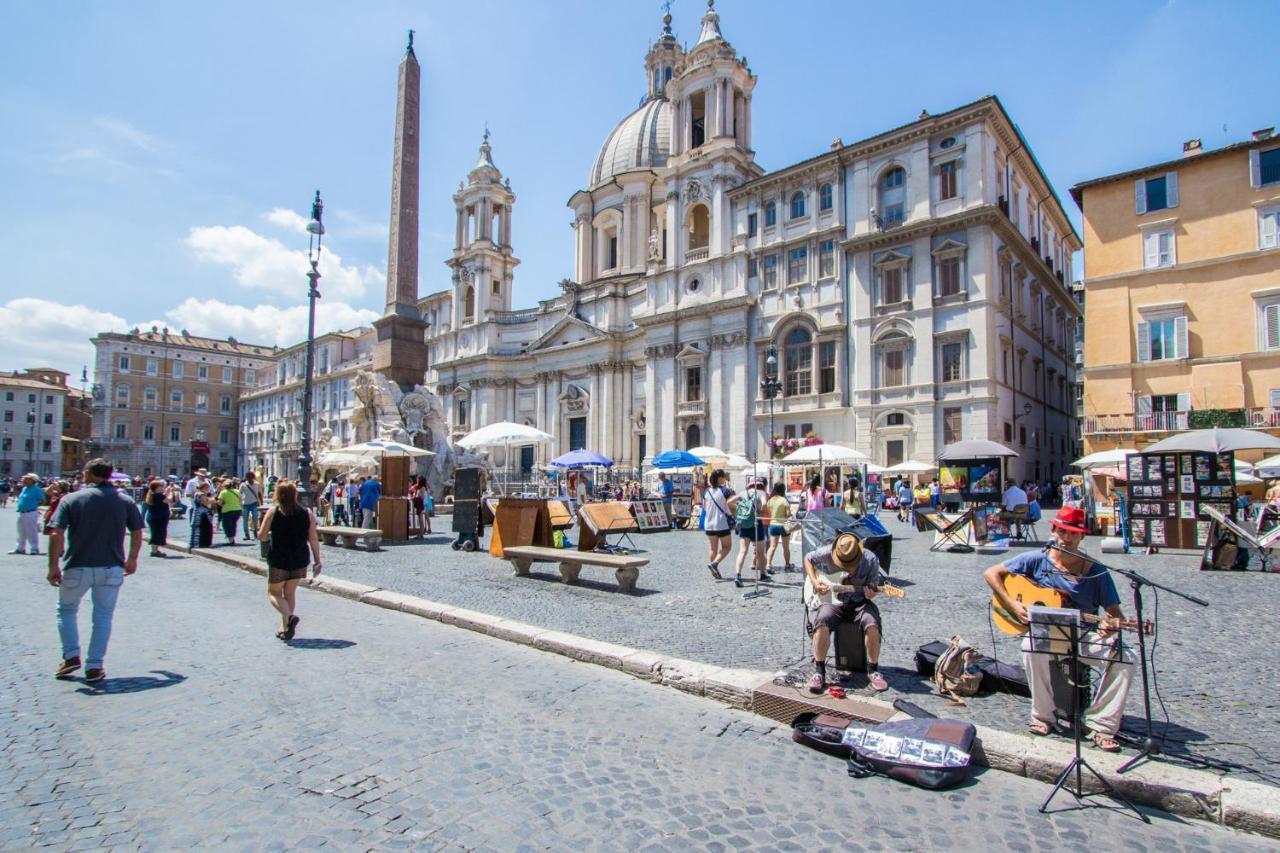Tetti Di Piazza Navona Apartman Róma Kültér fotó